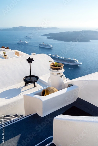 Fototapeta Santorini