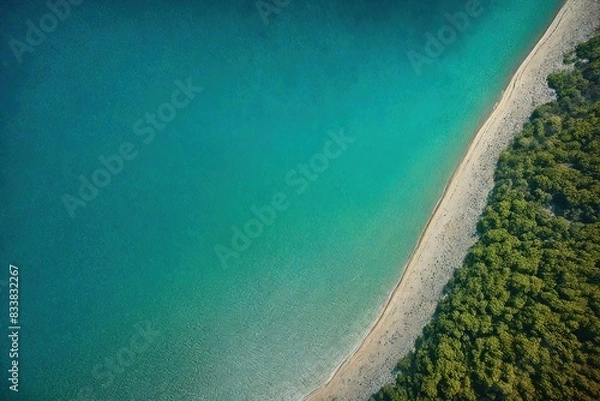 Obraz view of the pool