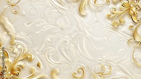 Obraz wedding pattern for lovely couple