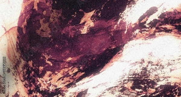 Fototapeta Grunge art abstract dark magenta background. Abstract marble art background. Magenta gradient swirls. Abstract dark magenta backdrop. Retro 90s style