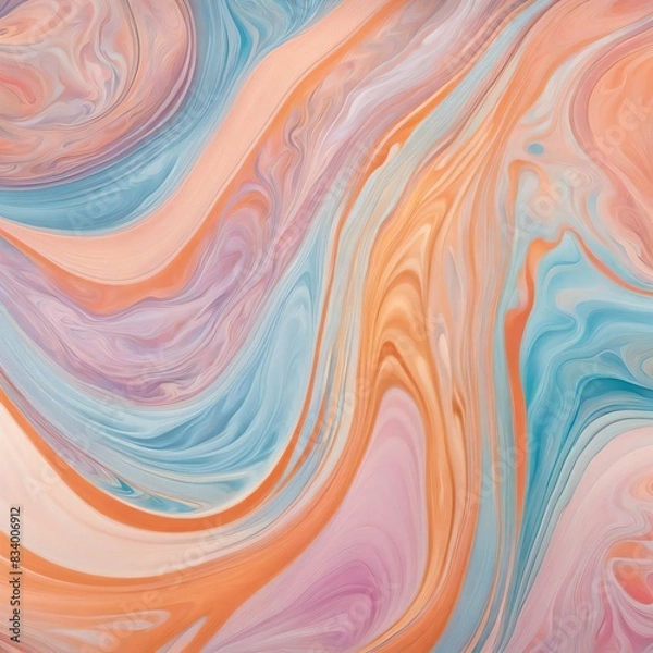 Fototapeta Abstract turbulent pattern