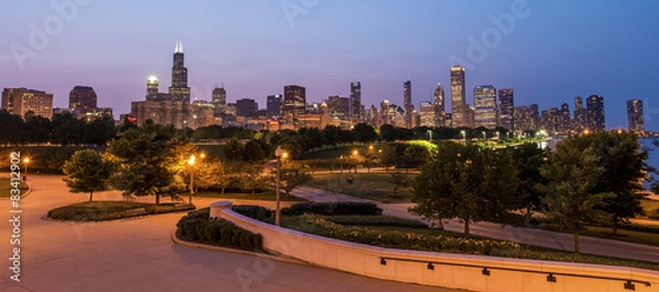 Obraz Chicago Skyline