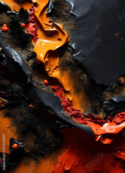 Obraz abstract splatter background