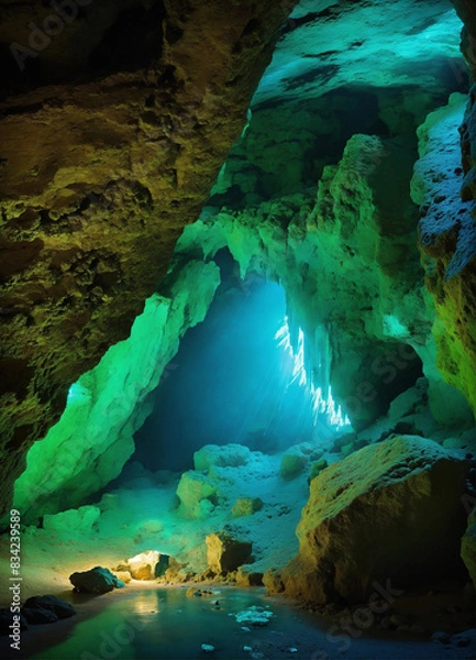 Obraz inside the cave