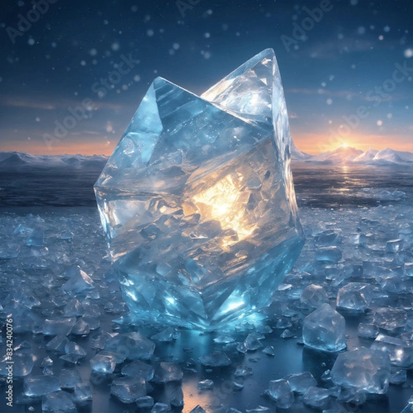 Fototapeta Diamond & Crystal