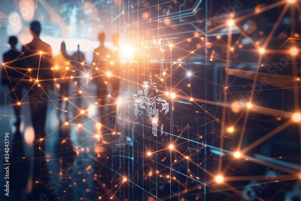 Obraz Navigating Business Dynamics