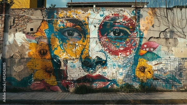 Obraz artwork on wall