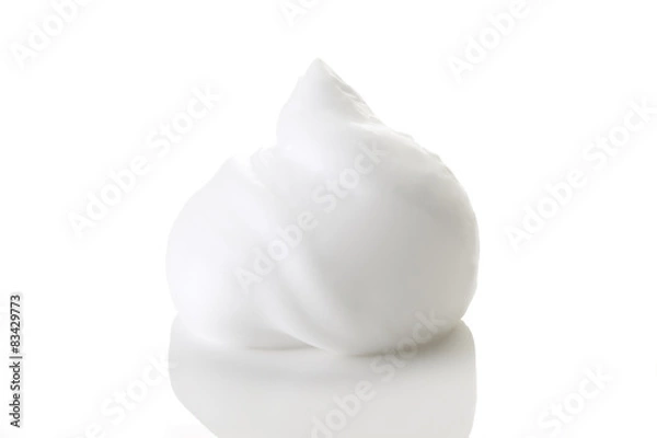 Obraz Krem do golenia na białym