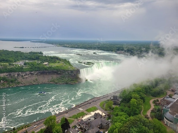 Obraz falls and rainbow