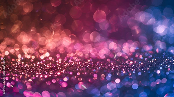Obraz golden glitter vintage lights background. silver, gold and black. de-focused,Gray glitter background, lens bokeh effect, grey spot backdrop, blur bubble banner, abstract soft circle dot scene,golden 
