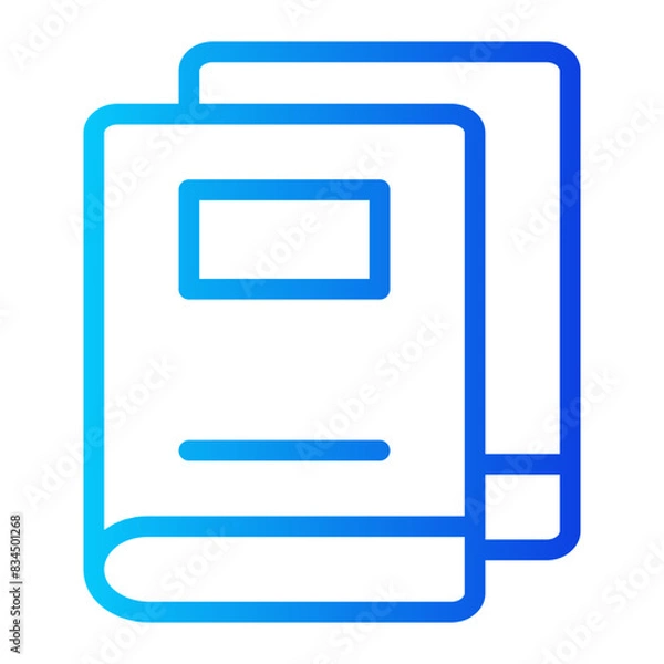 Fototapeta book icon