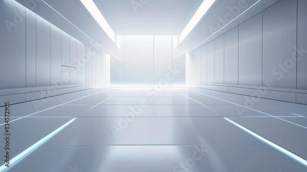 Obraz corridor with light