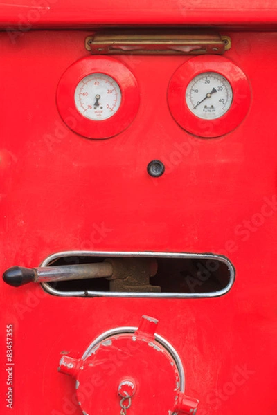 Fototapeta fire engine