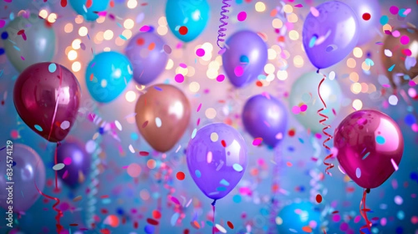 Obraz Confetti Balloons for Celebration