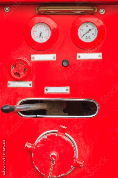 Fototapeta fire engine