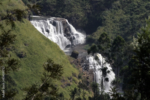 Fototapeta waterfall in yosemite