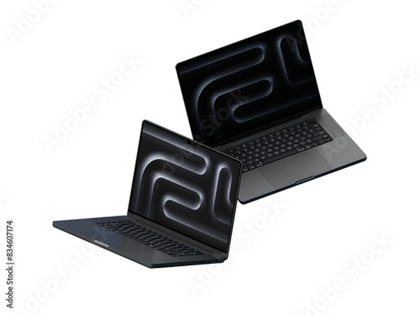 Obraz 3D Apple Device Macbook Pro Mockup 