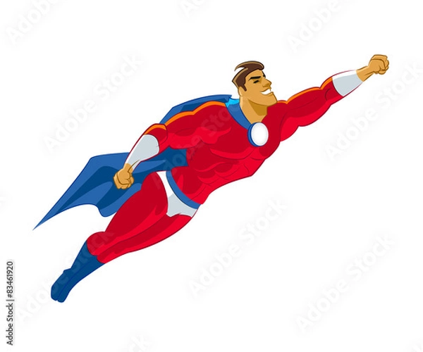 Obraz Latający superbohater