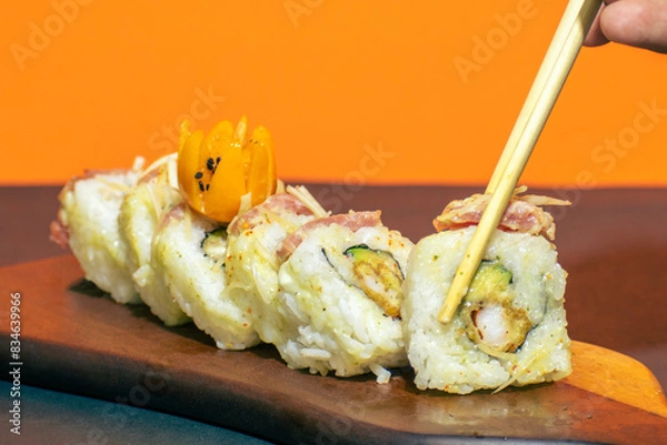 Obraz sushi rolls