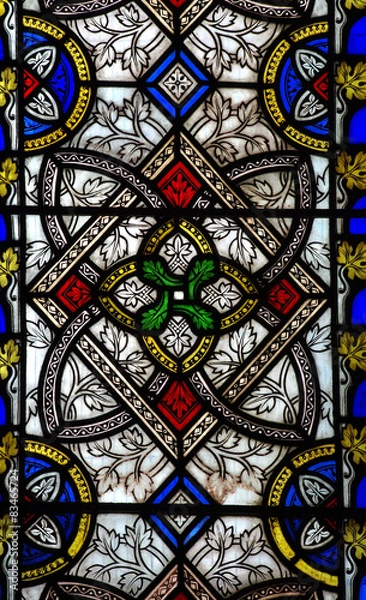 Obraz Stained glass pattern