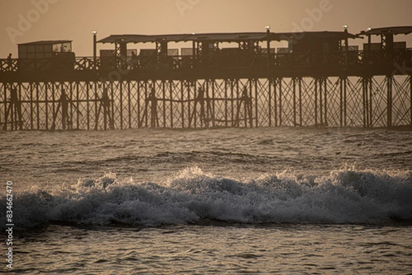 Obraz sunset over the sea