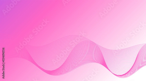 Obraz Abstract colorful background pink lines circles