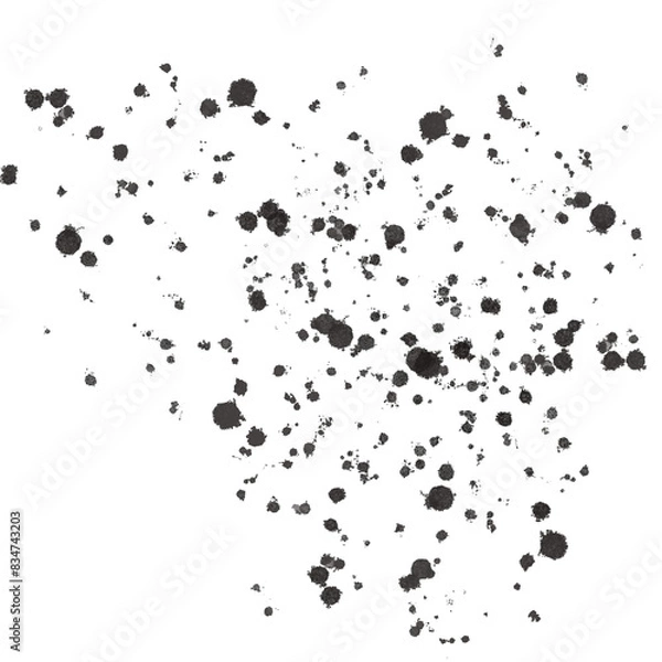 Fototapeta Ink splashes. Splashes of paint
