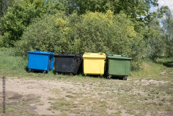 Obraz Segregacja odpadów.