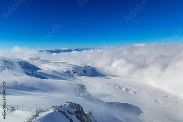 Obraz Alps mountain landscape in Swiss