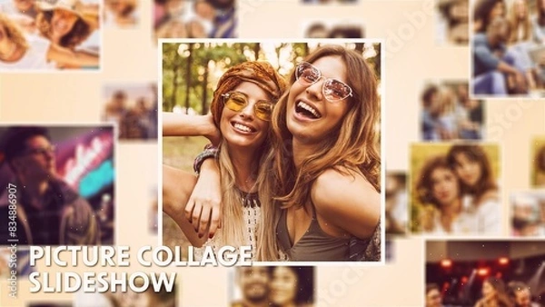 Obraz Beautiful Memories Recap Slideshow