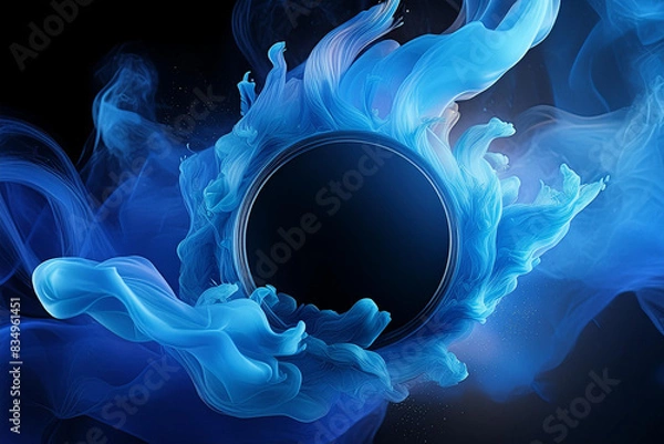 Obraz Fumée colorée