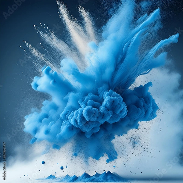 Obraz Explosion de poudre