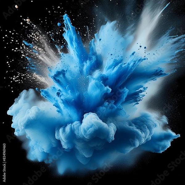 Obraz Explosion de poudre