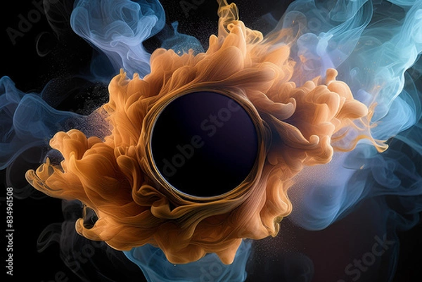 Obraz Fumée colorée