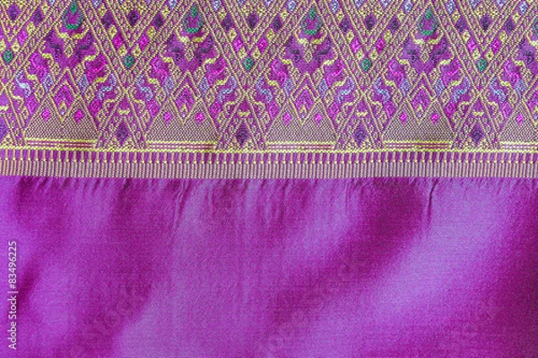 Obraz Asia silk fabric pattern background