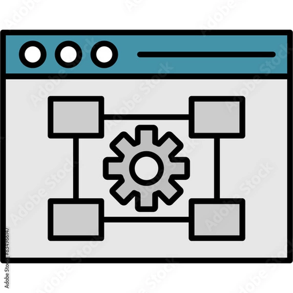 Fototapeta Settings Icon