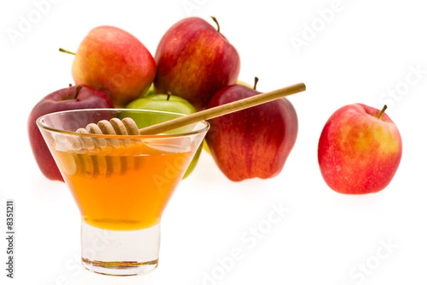 Obraz honey and apple