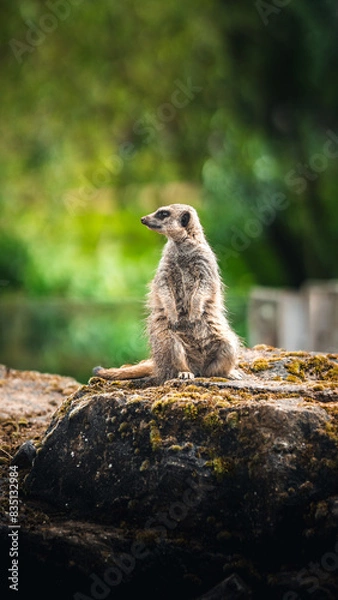 Obraz meerkat on guard