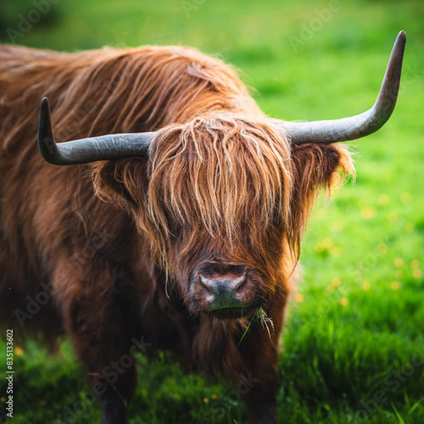 Obraz scottish highland cow