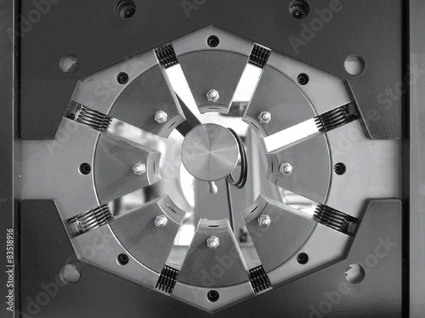 Fototapeta Stainless Steel Machine Element