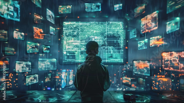 Fototapeta internet of the future