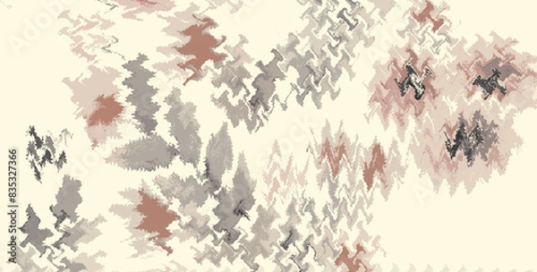 Obraz Digital And Textile Design Pattern