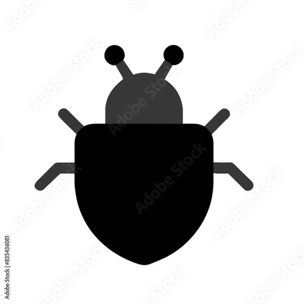 Obraz Cybersecurity icon AI Generated