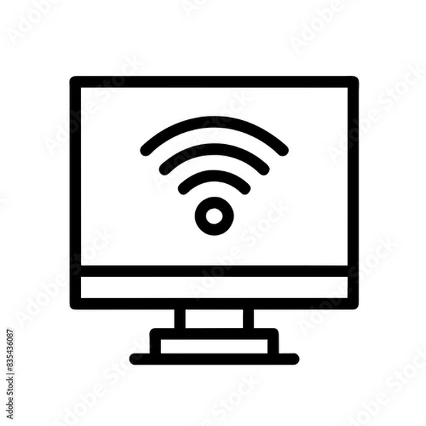 Obraz Cybersecurity icon AI Generated