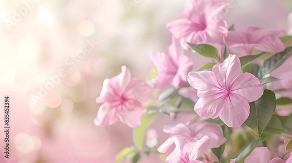 Fototapeta flower, background, floral, nature, rose, design, pink, plant, wedding, beauty, leaf, summer, pastel, botanical, art, card, decoration, pattern, vector, beautiful, blossom, spring, colours, elegant, r