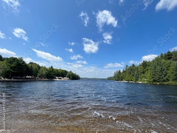 Fototapeta lake in mountains