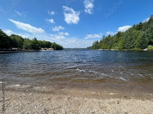 Obraz lake in the mountains