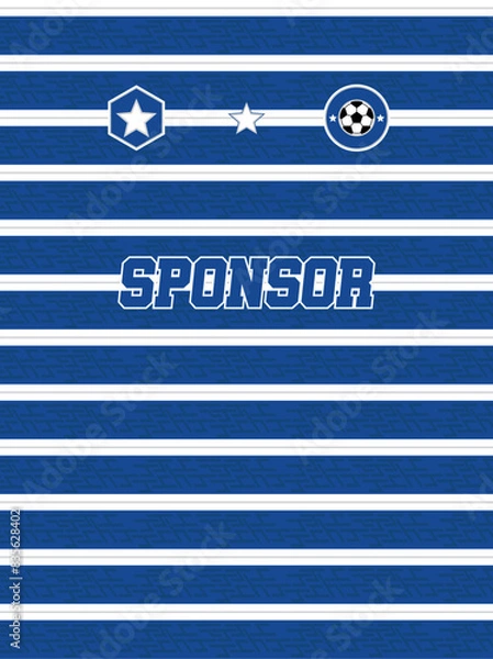 Obraz Sport Jersey Sublimation Design