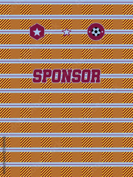 Obraz Sport Jersey Sublimation Design