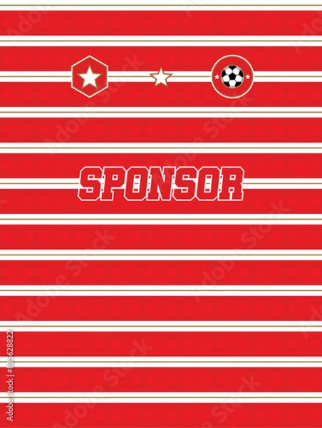 Obraz Sport Jersey Sublimation Design